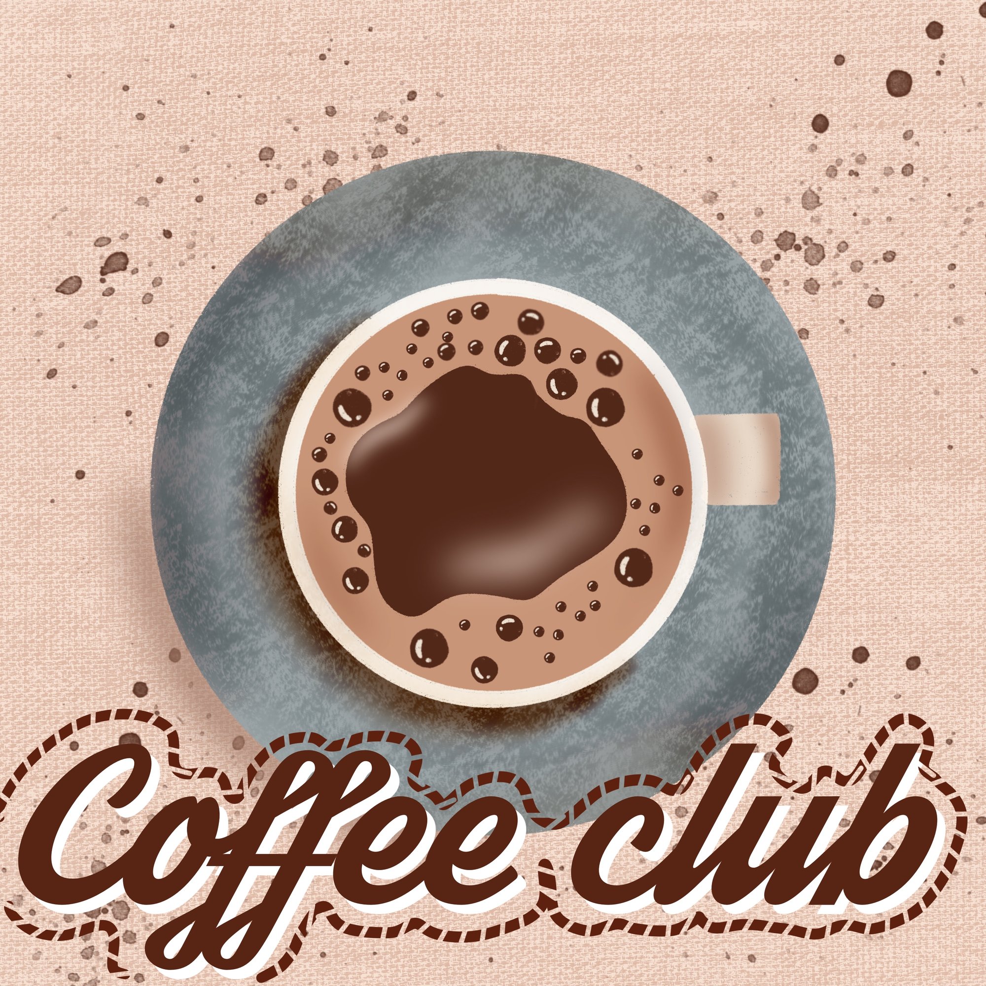 A warm illustrated scene inspired by coffee and everyday rituals.