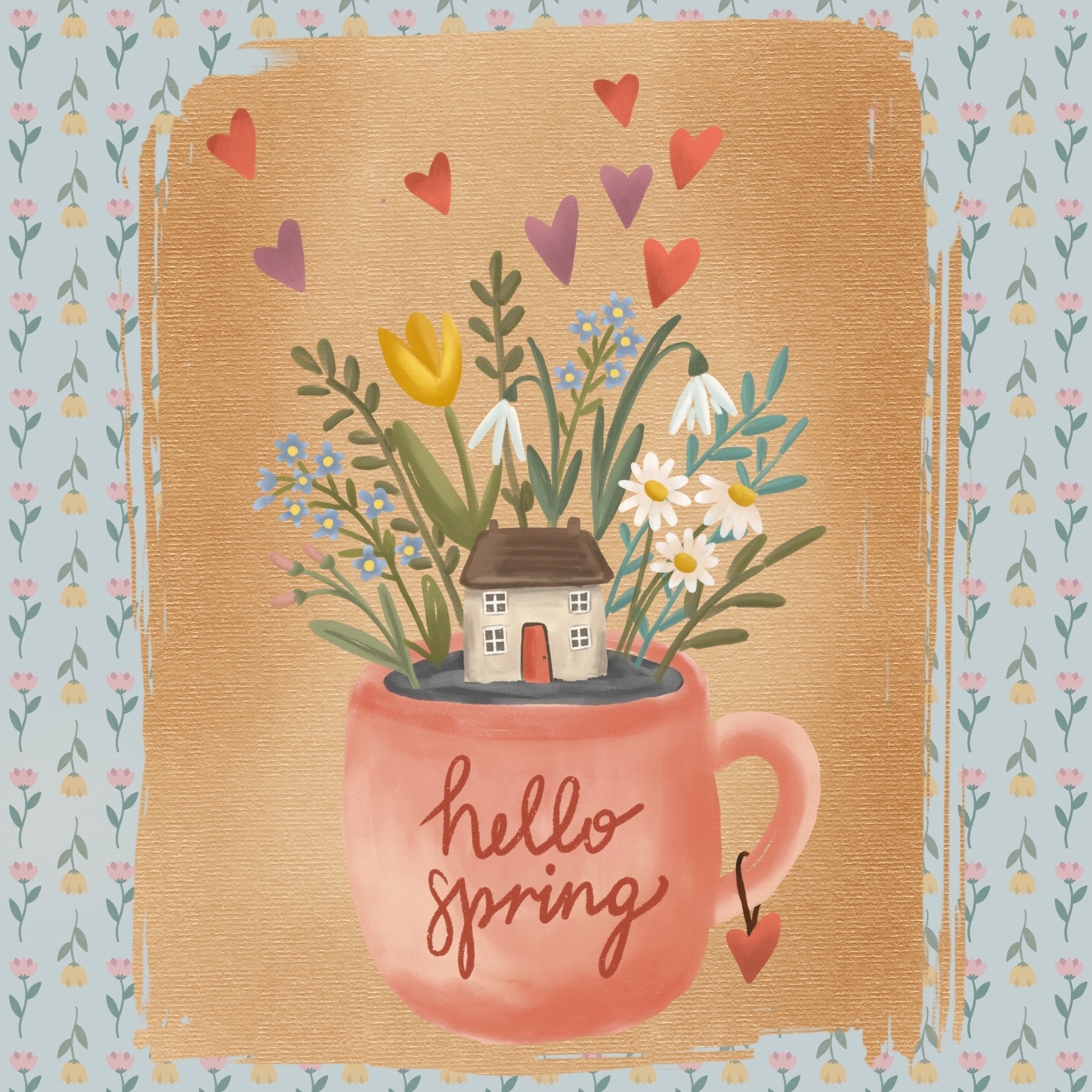 A spring-themed illustration.